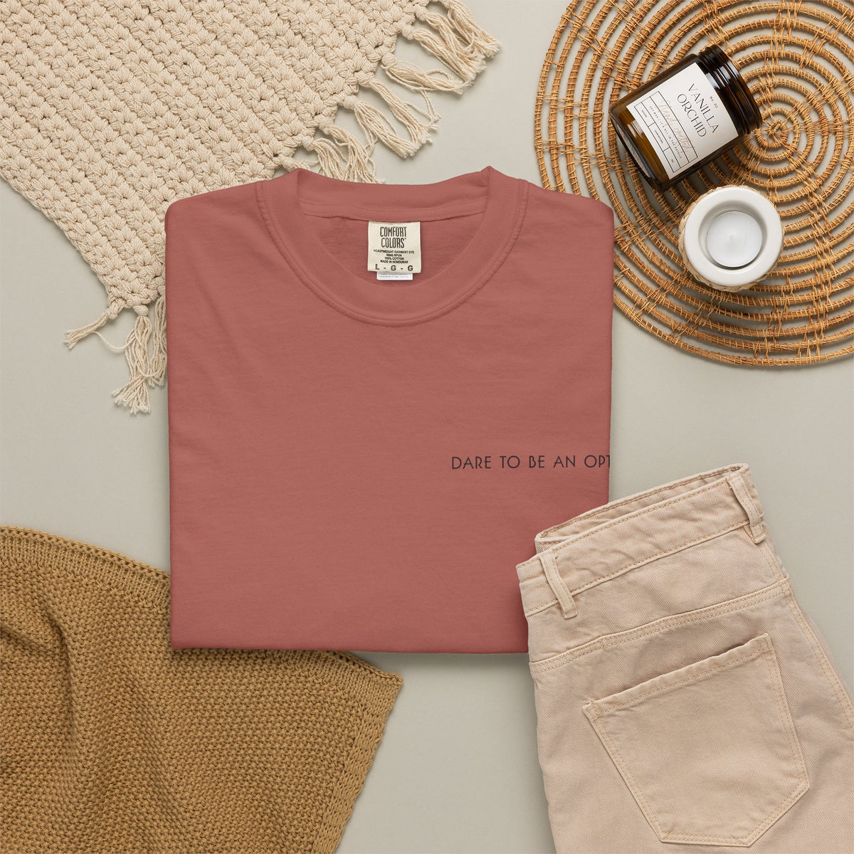 “Dare to Be an Optimist” Album Tee