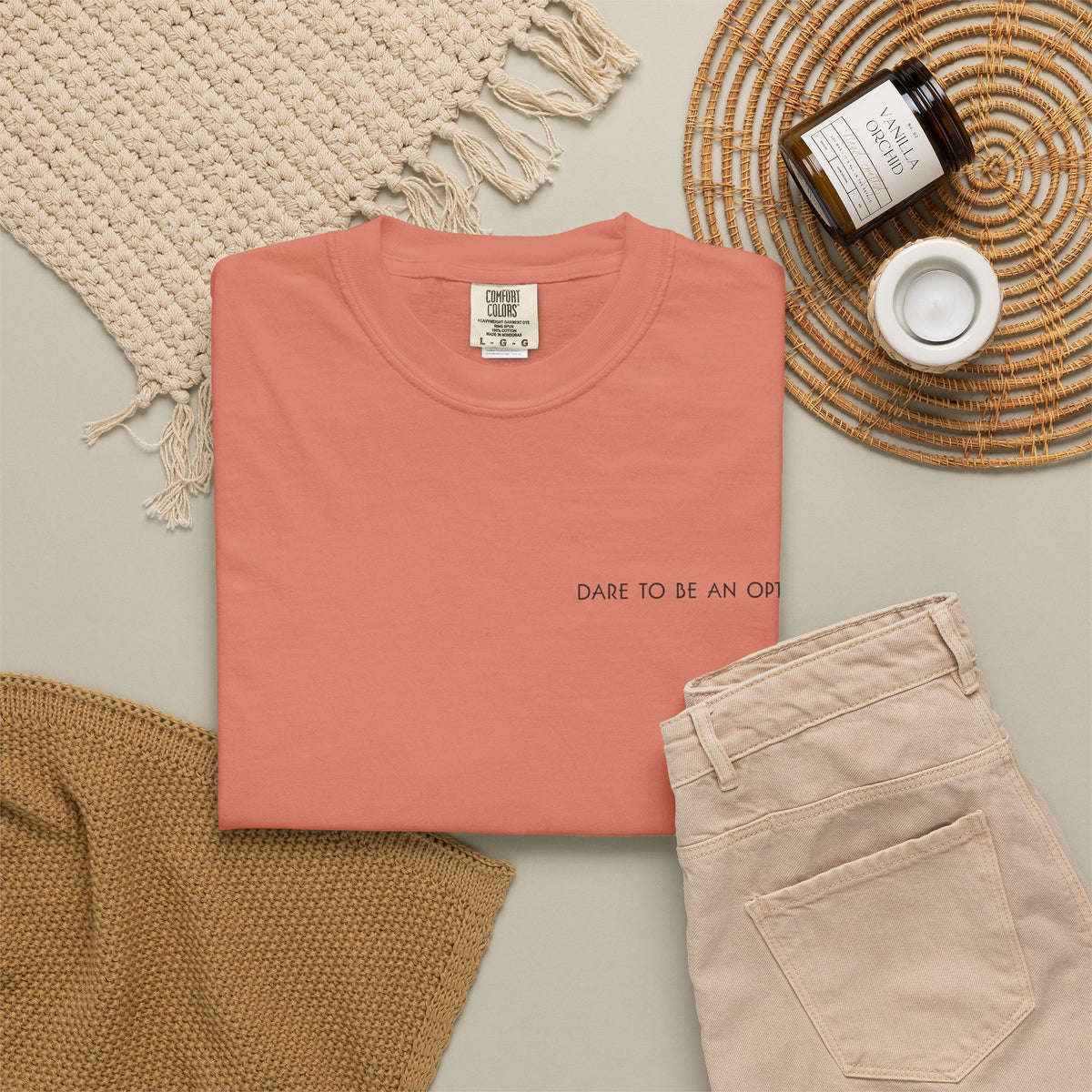 “Dare to Be an Optimist” Album Tee