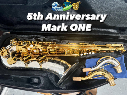 5th Anniversary Mark ONE Tenor Saxophone in 925 Sterling Silver