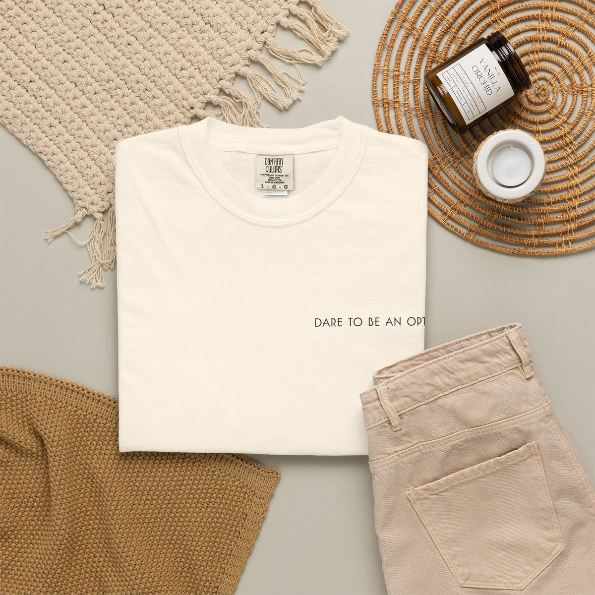 “Dare to Be an Optimist” Album Tee