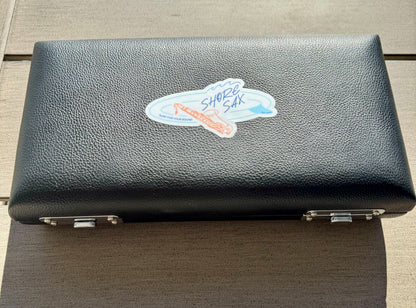 SHORE SAX Mark ONE Neck for Tenor Saxophone: 24k Gold Plate (5 digit sizing)