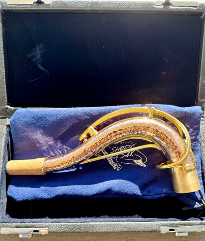 SHORE SAX Mark ONE Neck for Tenor Saxophone: Copper & Gold (5 digit sizing)