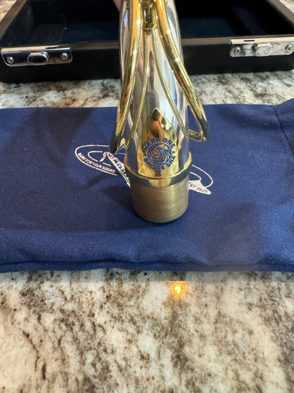 SHORE SAX Mark ONE Neck for Tenor Saxophone: Solid Silver (5 digit Sizing)