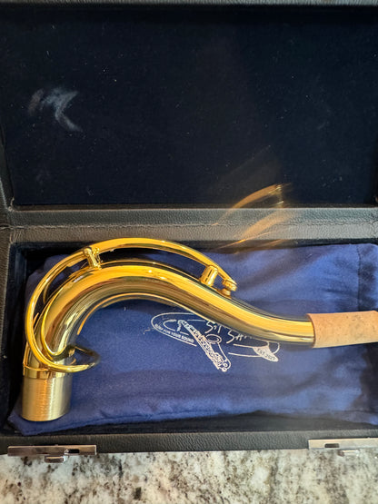 SHORE SAX Mark ONE Tenor Saxophone Neck: Honey Gold Lacquer (5 digit Sizing)