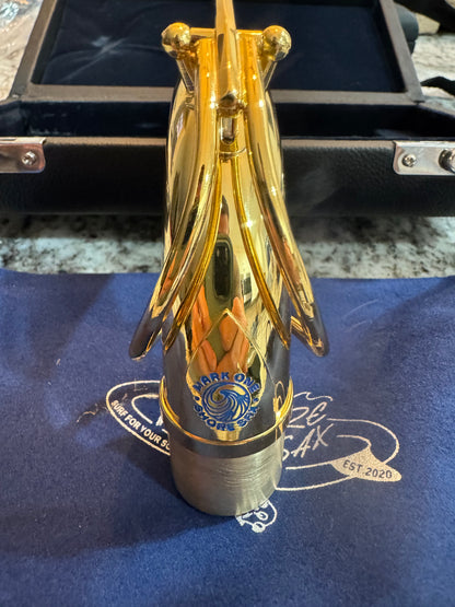 SHORE SAX Mark ONE Tenor Saxophone Neck: Honey Gold Lacquer (5 digit Sizing)