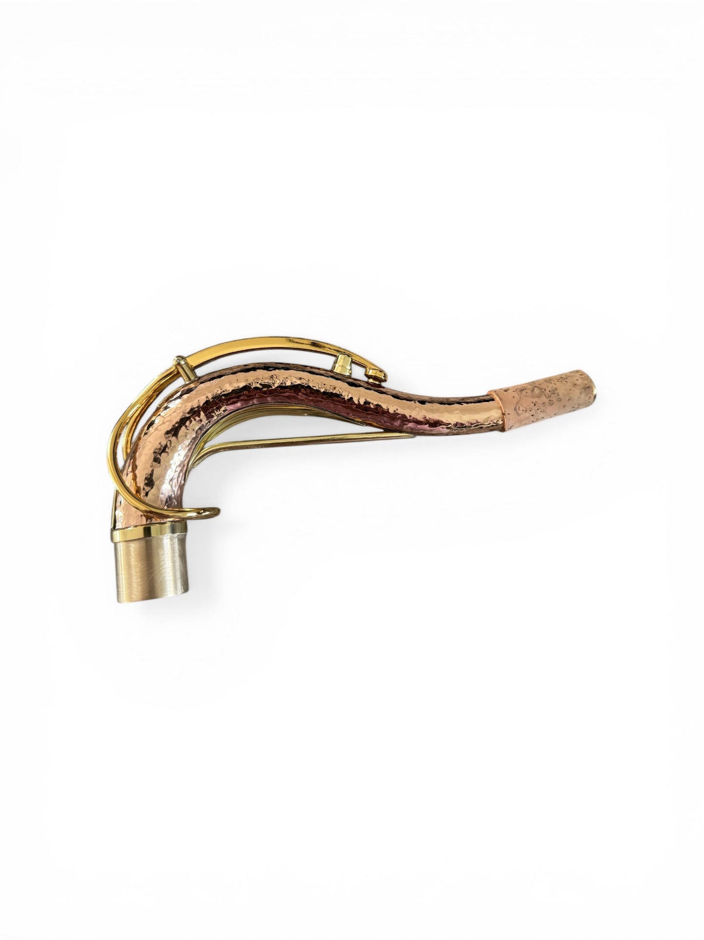 PETRUCELLI Mark ONE Neck for Tenor Saxophone: Hand-Hammered Copper