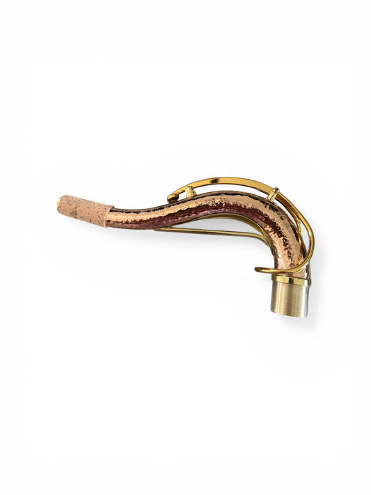 PETRUCELLI Mark ONE Neck for Tenor Saxophone: Hand-Hammered Copper