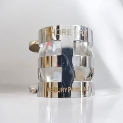 Triple Ring Ligature for Metal Tenor Saxophone Mouthpieces