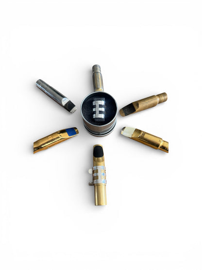 Triple Ring Ligature for Metal Tenor Saxophone Mouthpieces