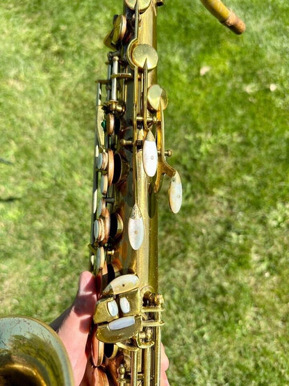 1948 King Super 20 Series 1a Transitional "Full Pearls" Tenor Saxophone Serial 297xxx