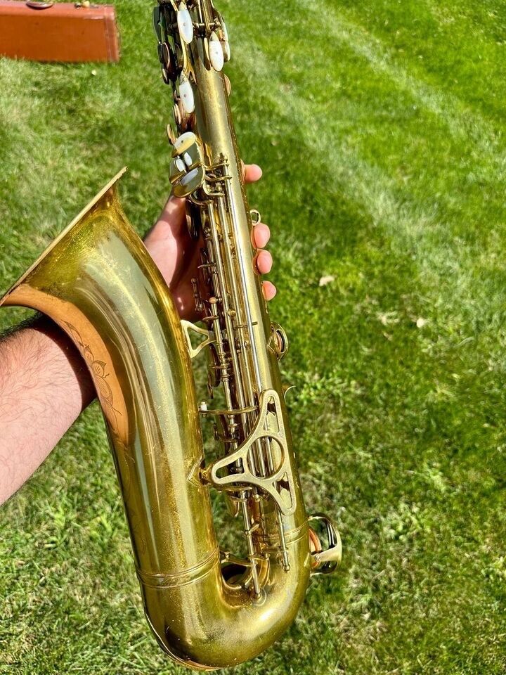 1948 King Super 20 Series 1a Transitional "Full Pearls" Tenor Saxophone Serial 297xxx